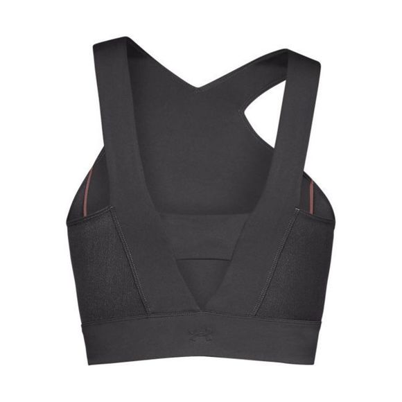 Under Armour 1324323 019 Womens Size Large Charcoal Gray Misty Crop Top $60+ - Picture 5 of 5